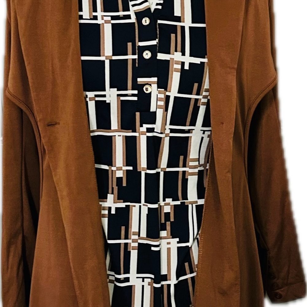 Chic Brown Women's Blazer